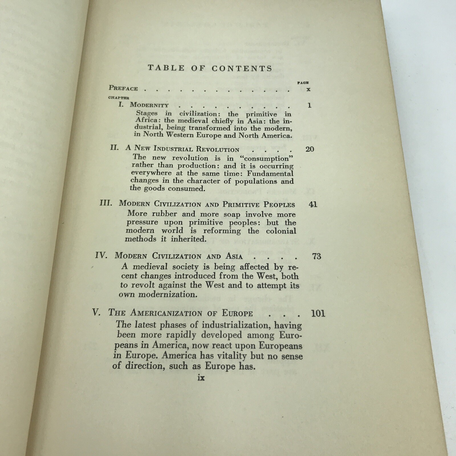Modern Civilization on Trial By C.Delisle Burns 1931, The Macmillan company, HC