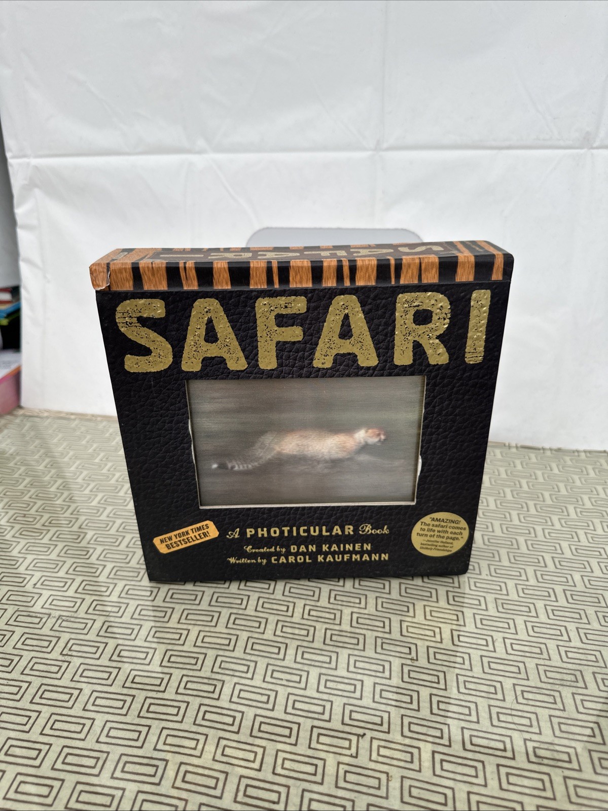 A Photicular Book by Carol Kaufmann and Dan Kainen (2012, Hardcover) Safari2 Mor