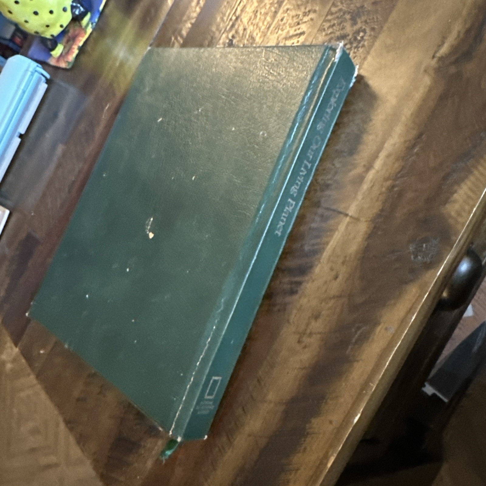 Vintage 1983 Exploring Our Living Planet Hardcover Book Robert Ballard Nat Geo