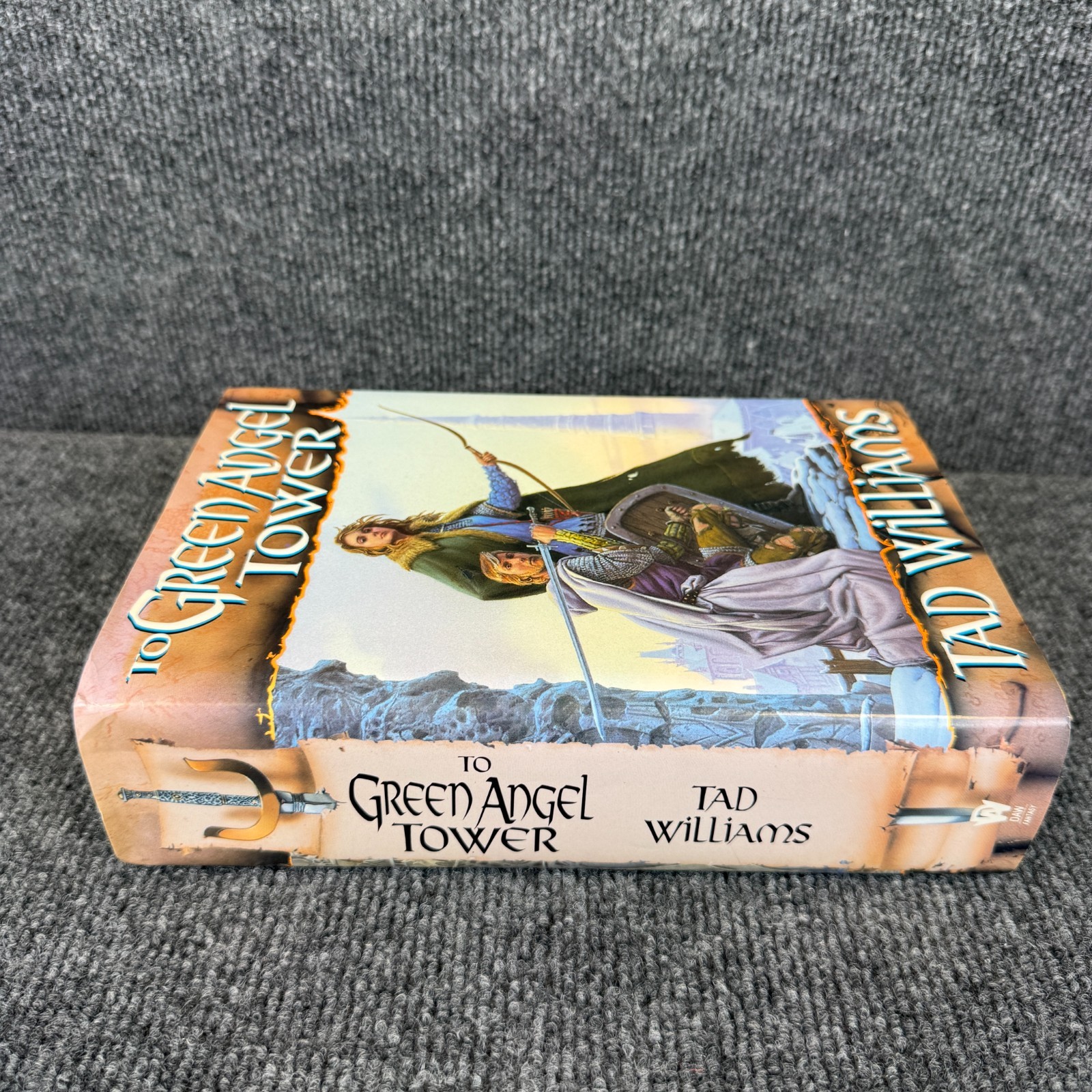 To Green Angel Tower by Tad Williams (1993 Hardcover) First Printing Excellent