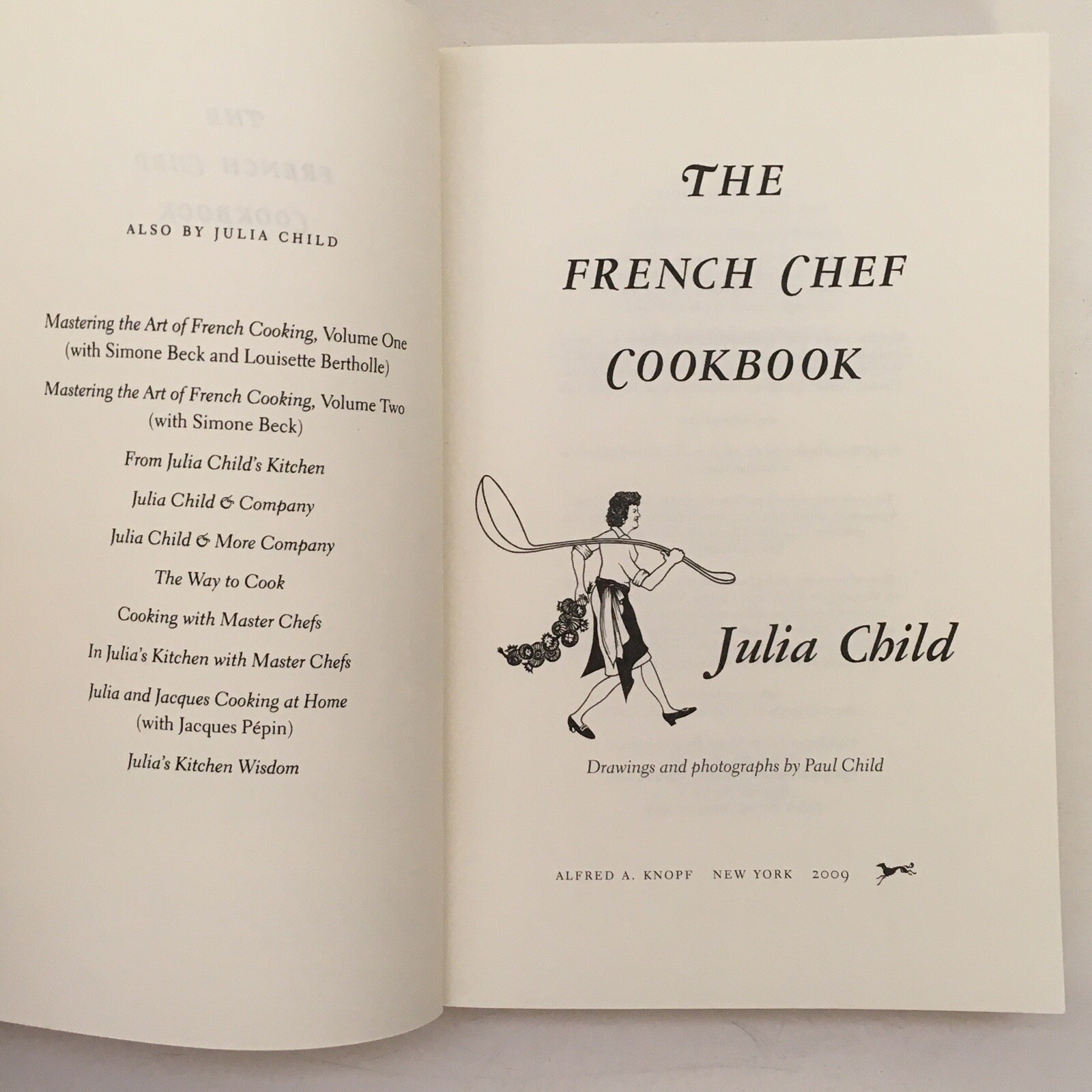 The French Chef Cookbook by Julia Child GUC PB SC 8th Printing 2009 424 Pages