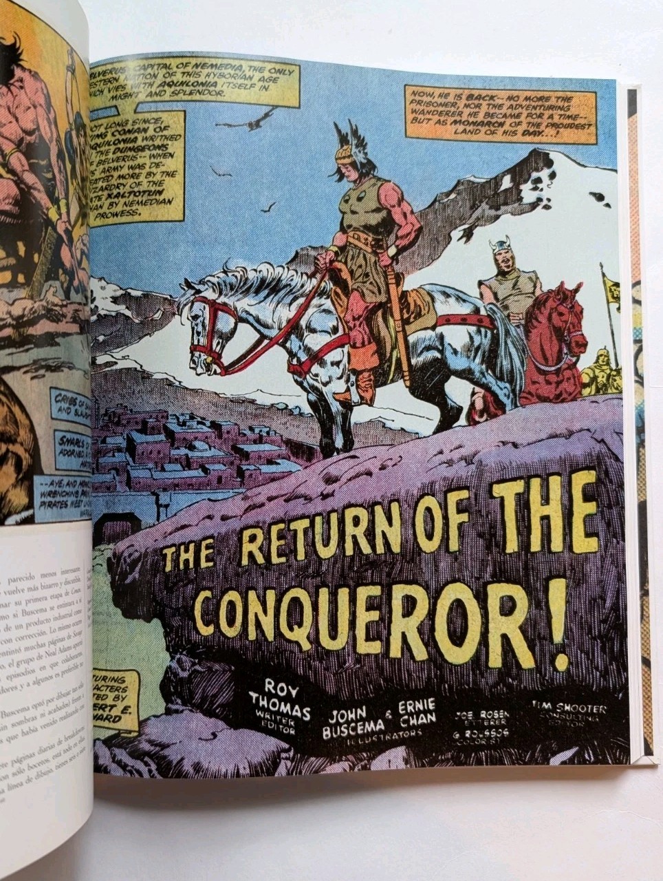 Big John Buscema Comics Drawings 2012 IDW Deluxe Hardcover Bilingual Exhibition