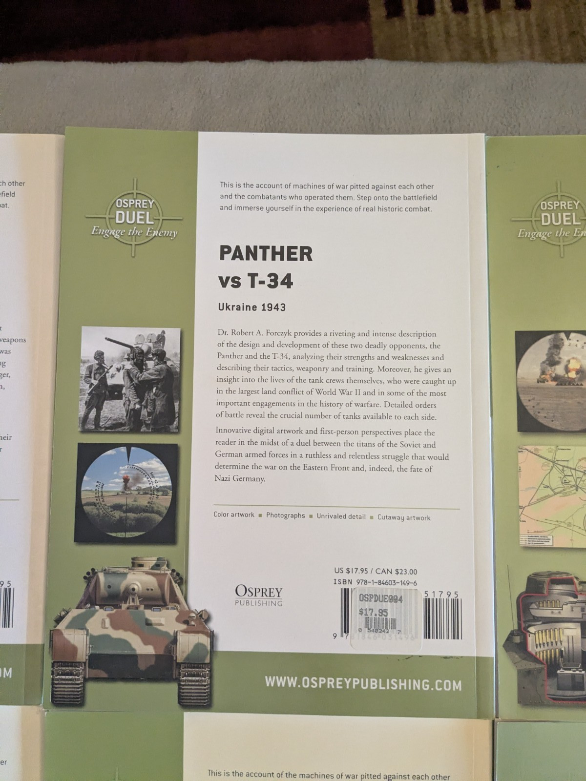 Lot Of 11 Osprey Publishing Military History Books: Duel Series #2 – 33