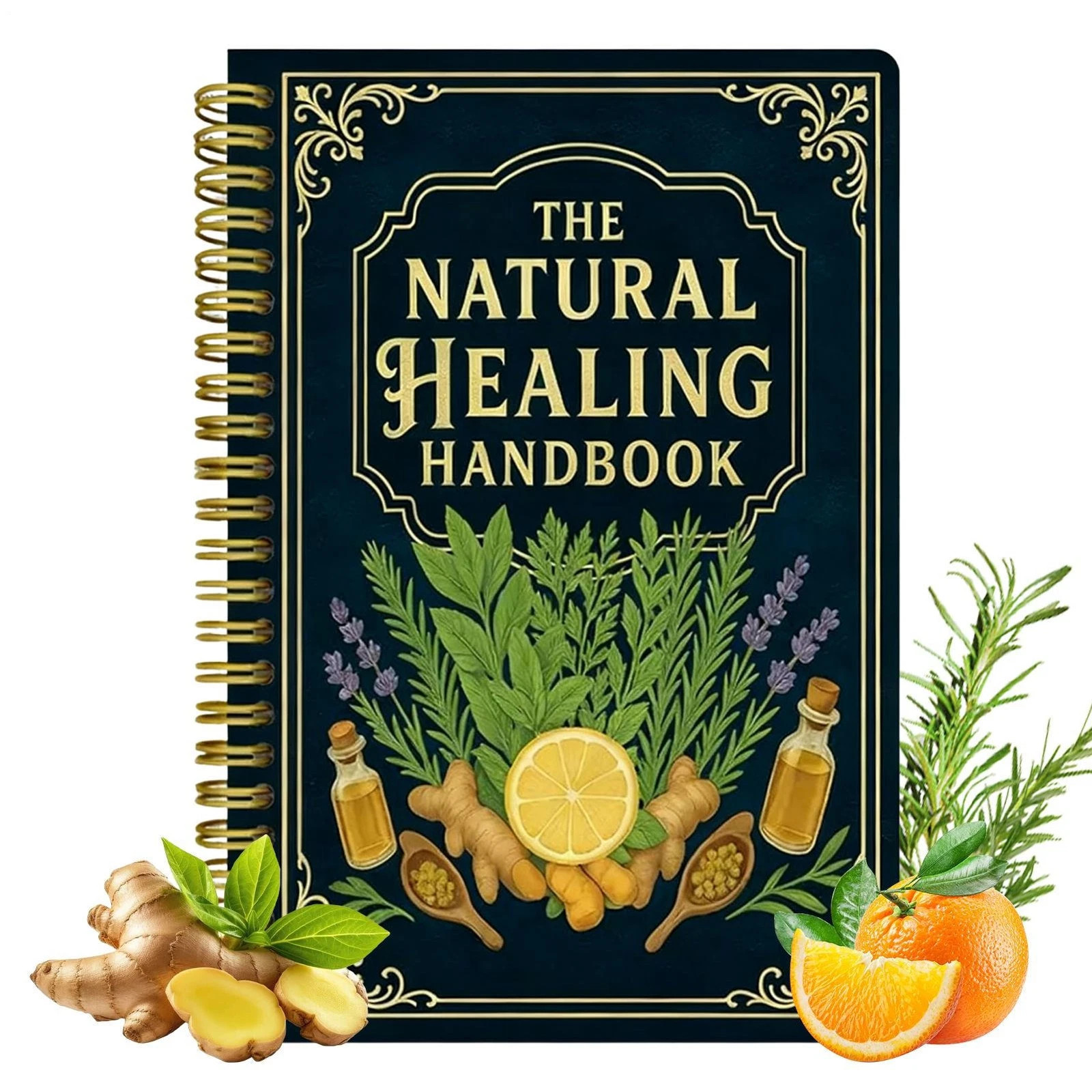 The Natural Handbook Bound For Herbal Remedies And Natural Recipes By Ancient