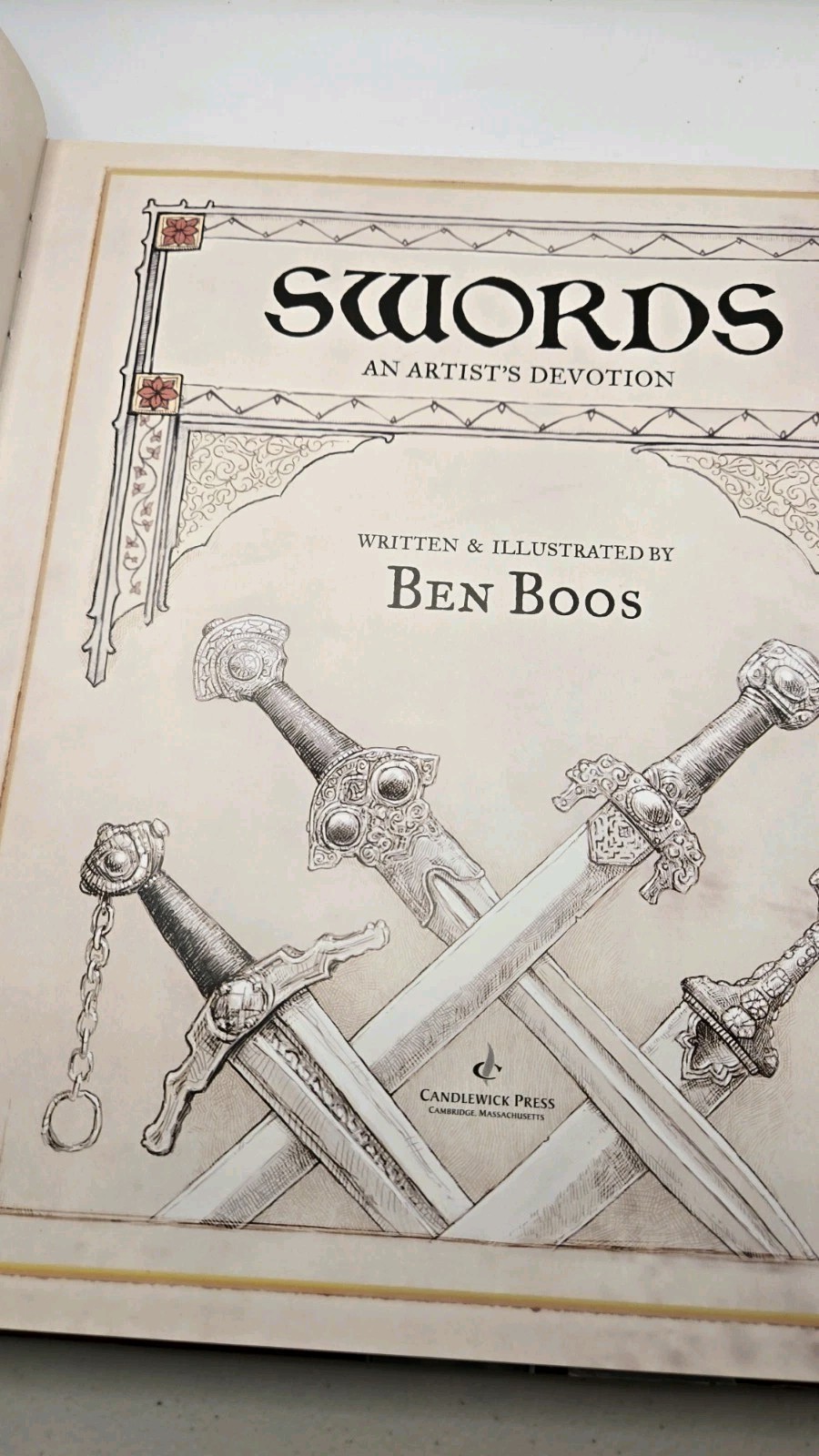 Swords An Artist’s Devotion Ben Boos 2008 First Edition Illustrated Hardcover