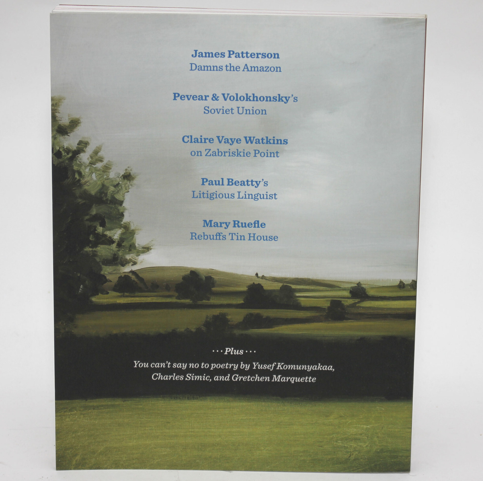 TIN HOUSE 63: REJECTION Volume 16, Number 3 Spring 2015 Magazine Hemingway