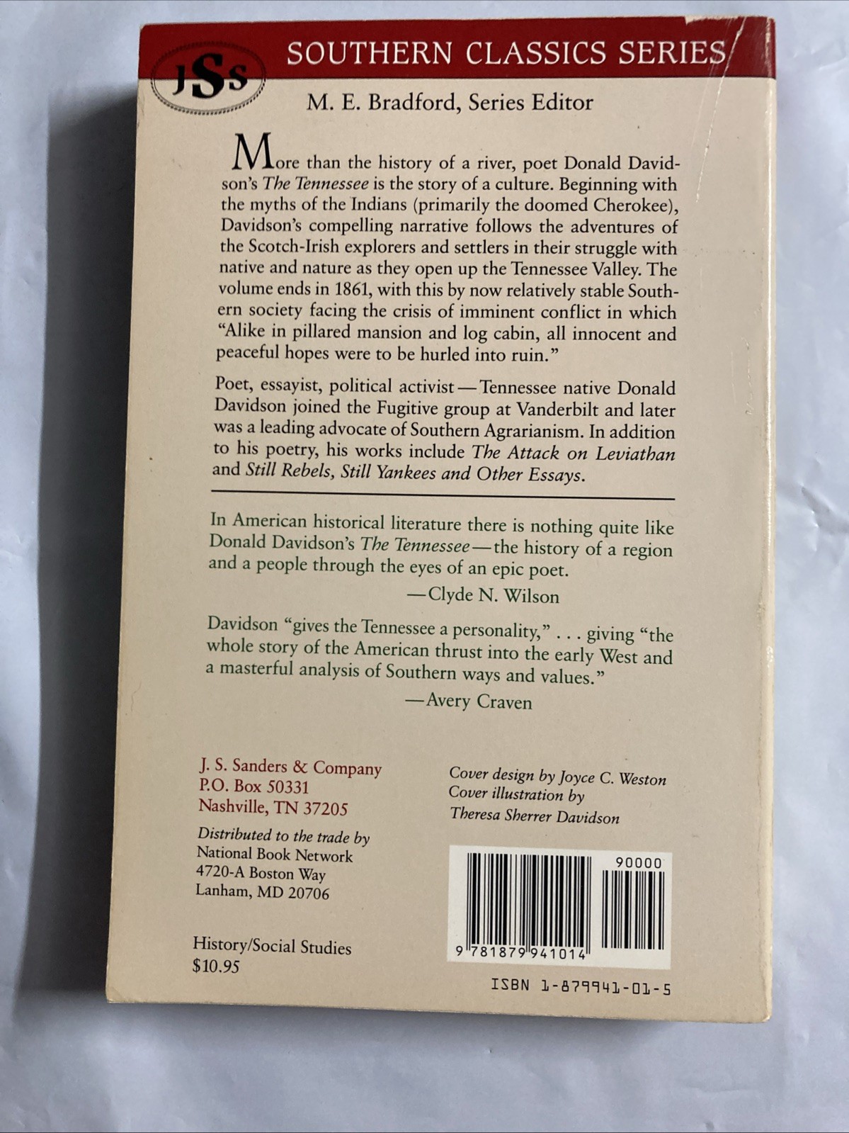 THE TENNESSEE: THE OLD RIVER: FRONTIER TO SECESSION By Donald Davidson