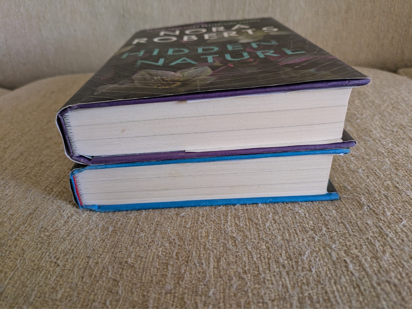 Mind Games & Hidden Nature | Nora Roberts | 2 Hardcover Book Lot | 1st Editions