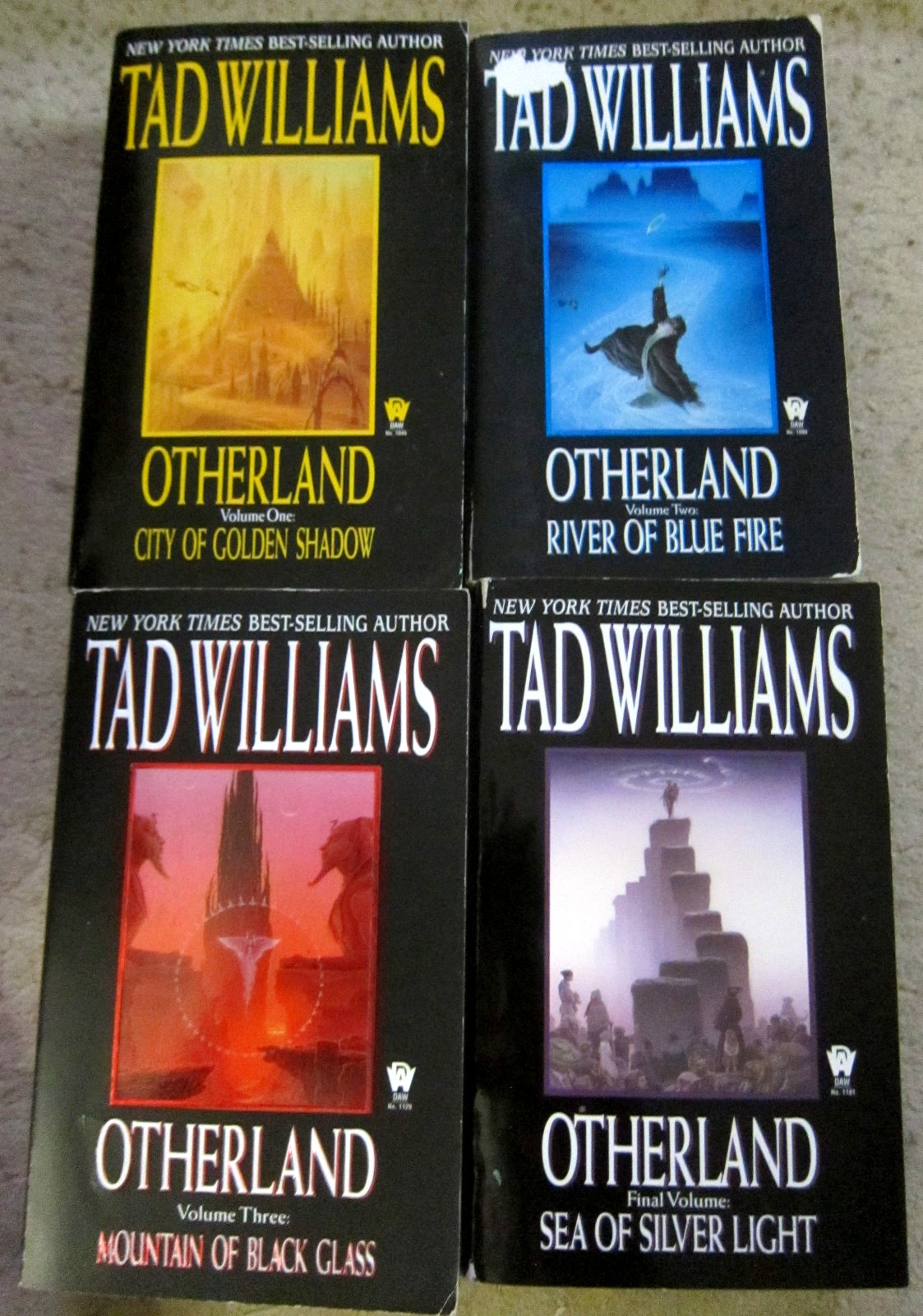 Tad Williams book lot- The Otherland series- all four novels !