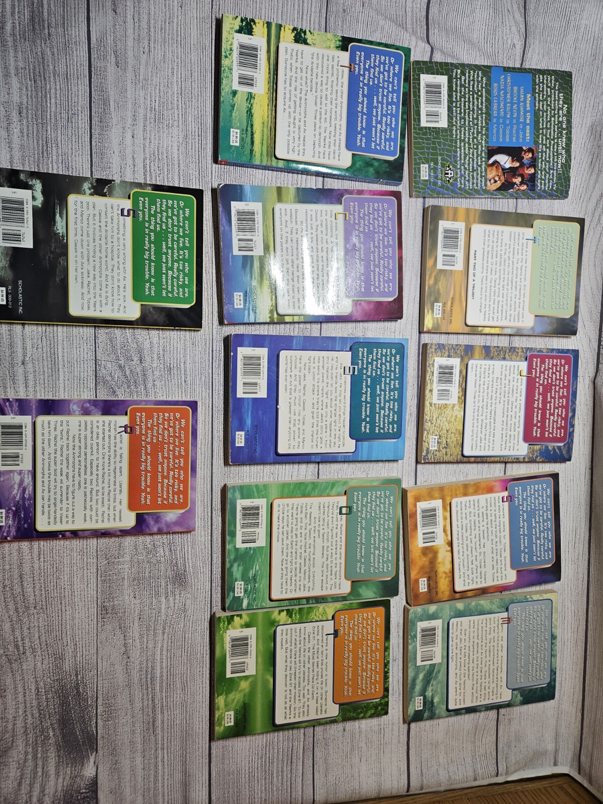 Vtg ANIMORPHS Paperback REPLACEMENT Books-1990s-Pre-Owned-Sold INDIVIDUALLY