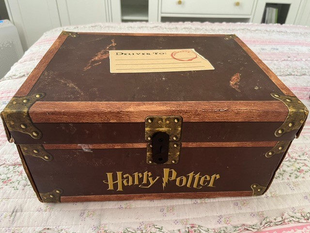 Harry Potter Boxed Set Hardcover Books 1-7 in Trunk Chest Limited Edition RARE