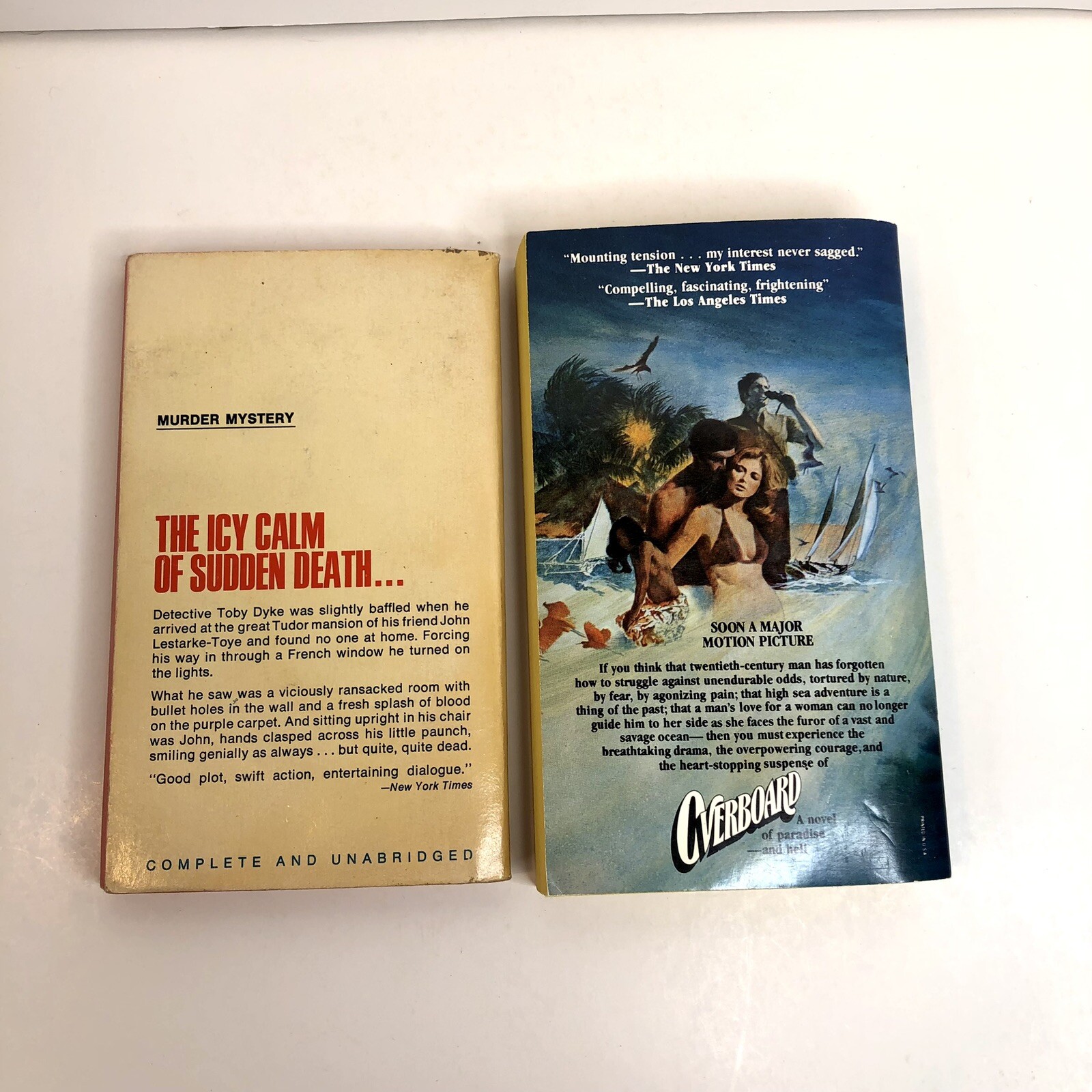 Lot of 10 Vintage Action Adventure Mixed Titles and Authors PB 1970s and 1980s