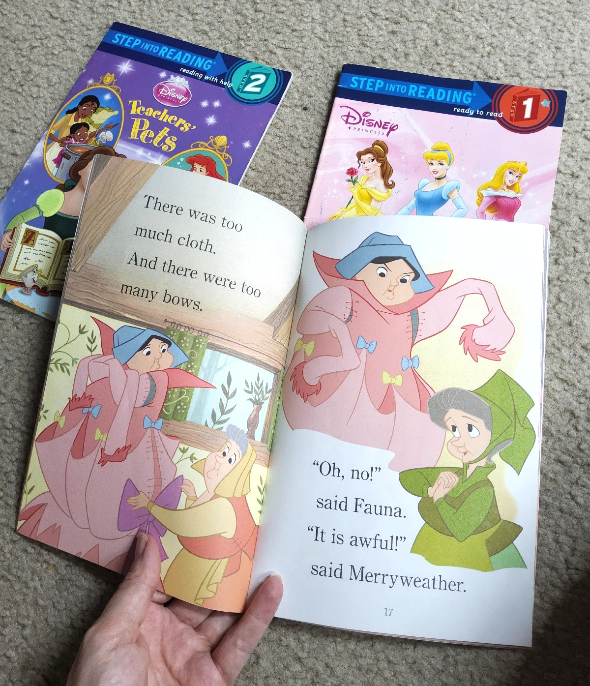 Disney Princess Step into Reading Story Book Collection PB HC lot of 19