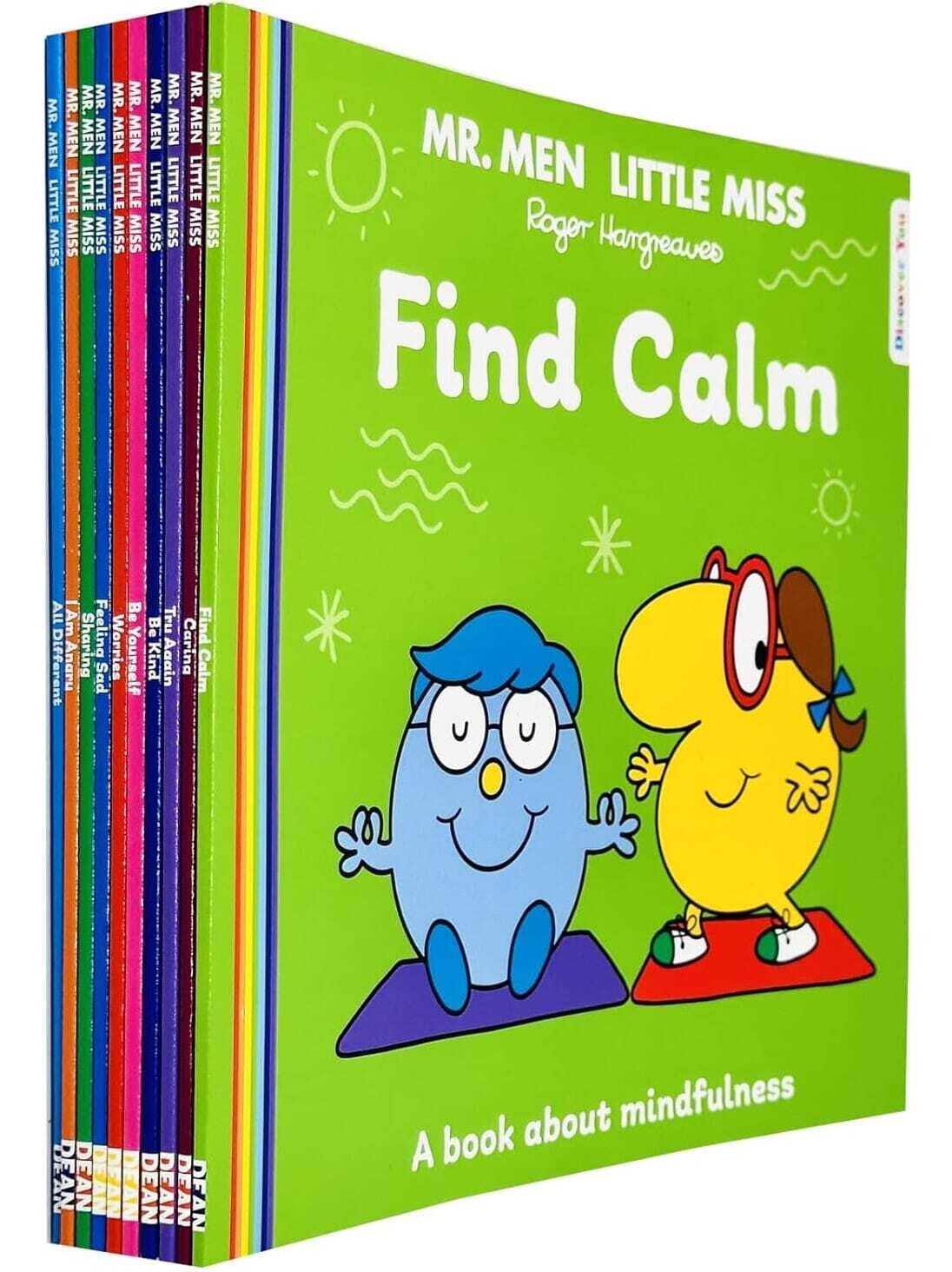 Mr. Men and Little Miss Discover You Series 10 Books Set – Ages 3+ – Paperback