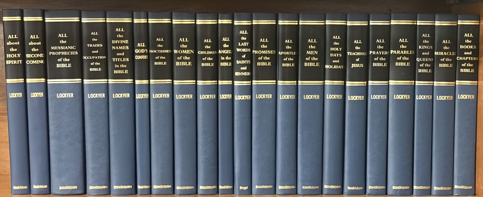 Herbert Lockyear „All the…“ series, 21 volumes complete set hardcover