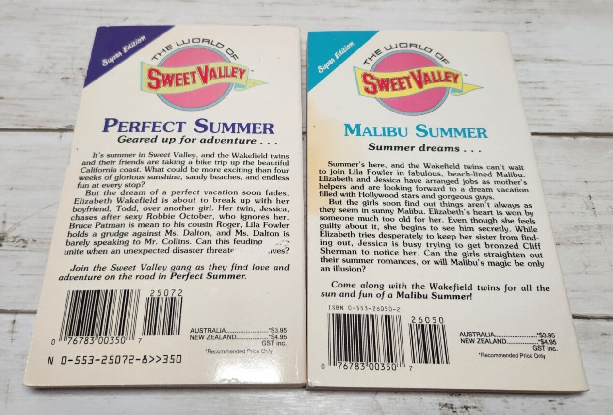 1990’s Sweet Valley High Books BUILD YOUR COLLECTION Francine Pascal Paperback