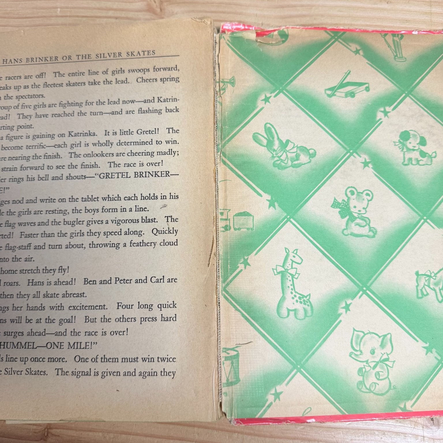 Big Big Story Book 1941 Whitman Publishing Children’s Classics Vintage Hardcover