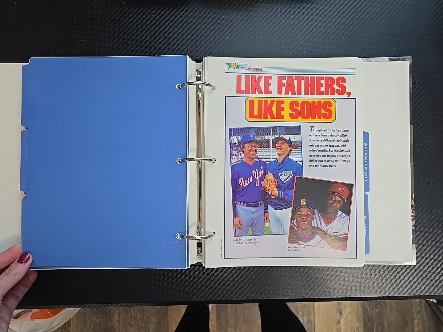 Vintage 1996 „Sports Pages: The Book For Sports Fans“ Collector’s Hardcover Bind