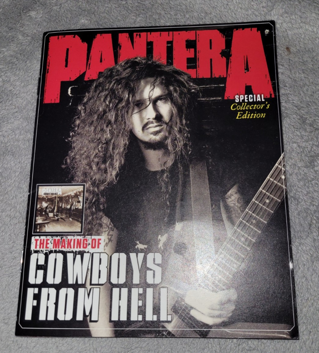 Pantera Special Collector’s Edition The Making of Cowboys from Hell mini-mag