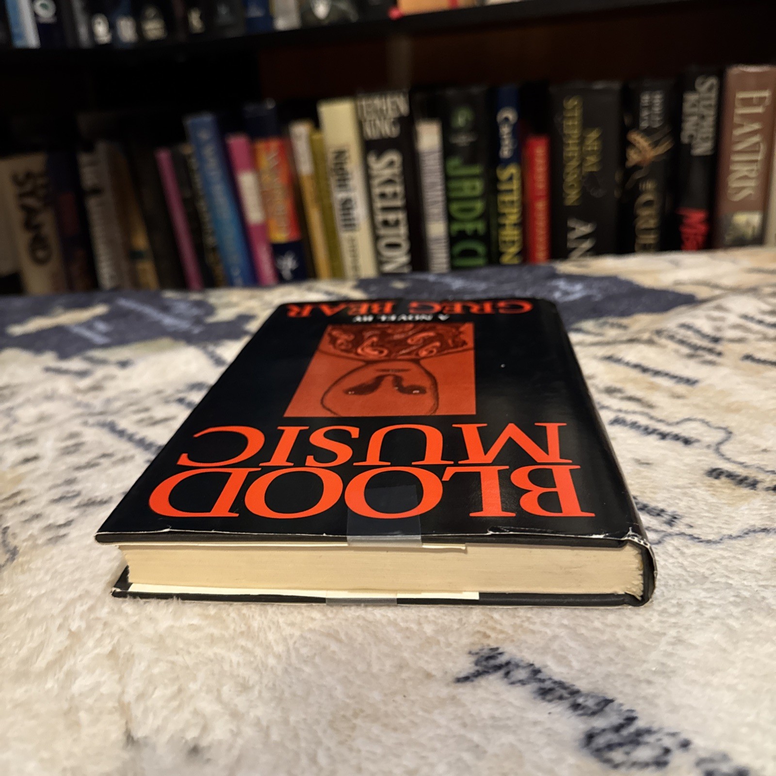 Blood Music – Greg Bear (1985 Hardcover) Book Club Edition BCE, G, Sci-fi Horror
