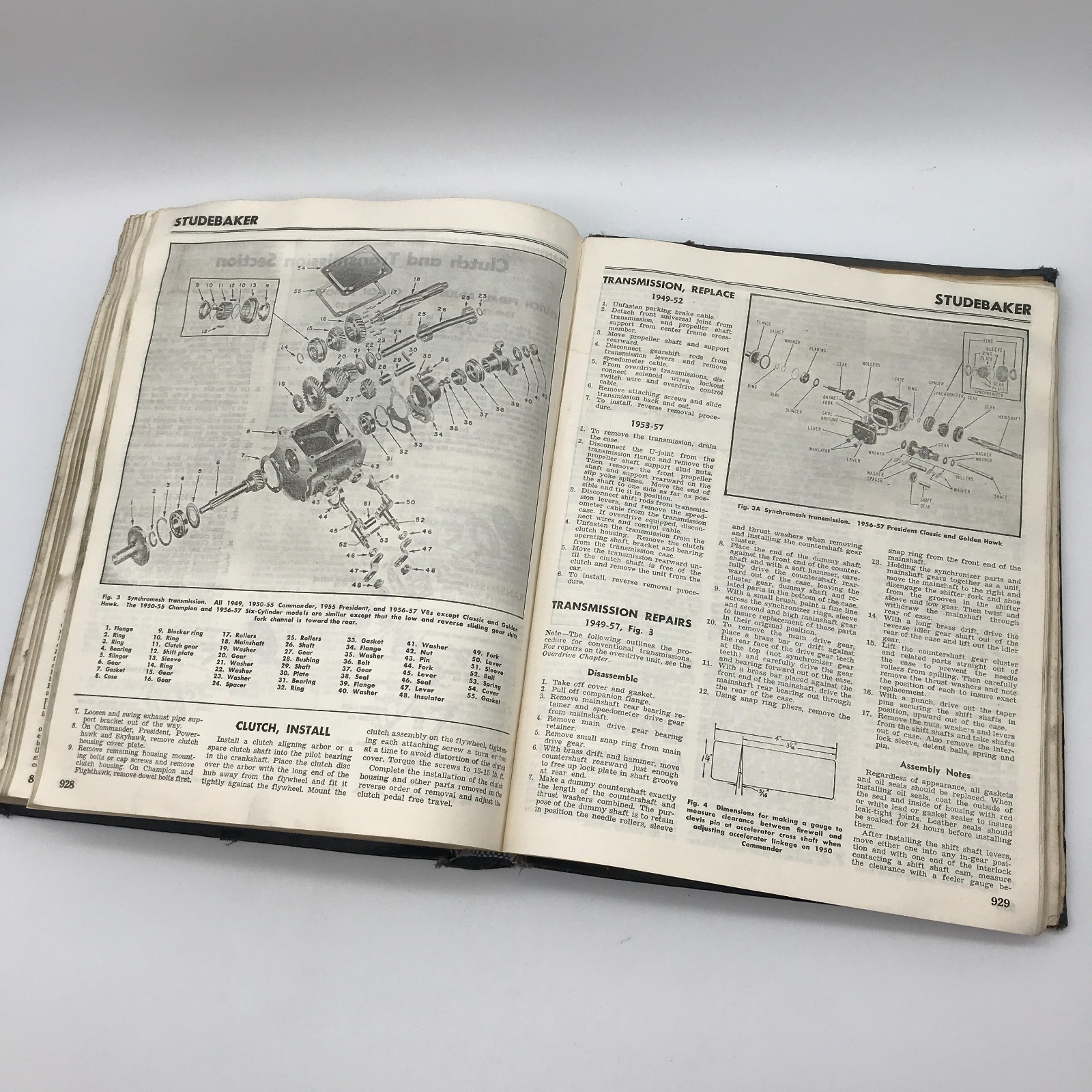 Motor’s Auto Repair Manual 1957 20th Edition by Ralph Ritchen for All 1949-1957