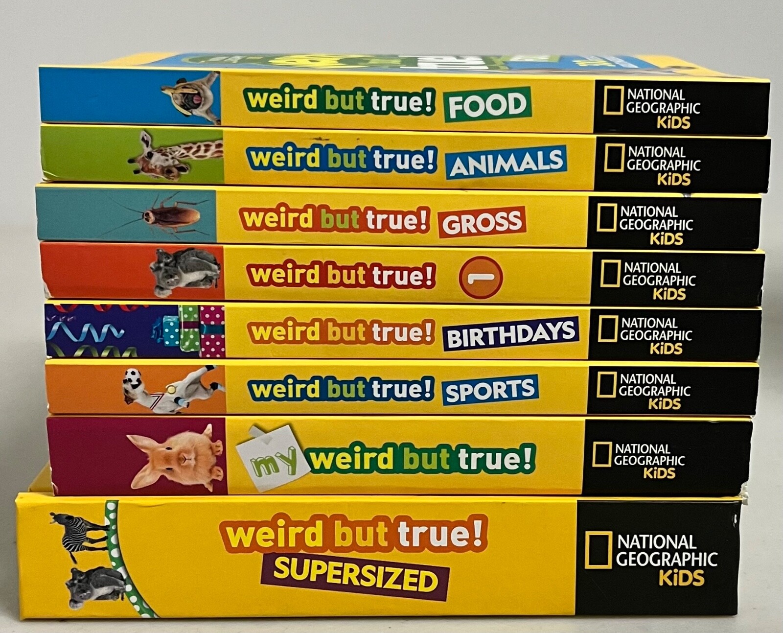 National Geographic Kids Weird But True Jumbo Collectors Set NEW