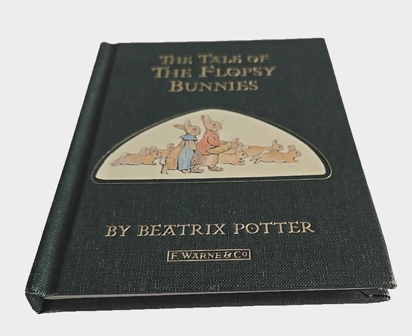 Beatrix Potter Tale of the Flopsy Bunnies 1909/2002 Green HC Folio Society Warne