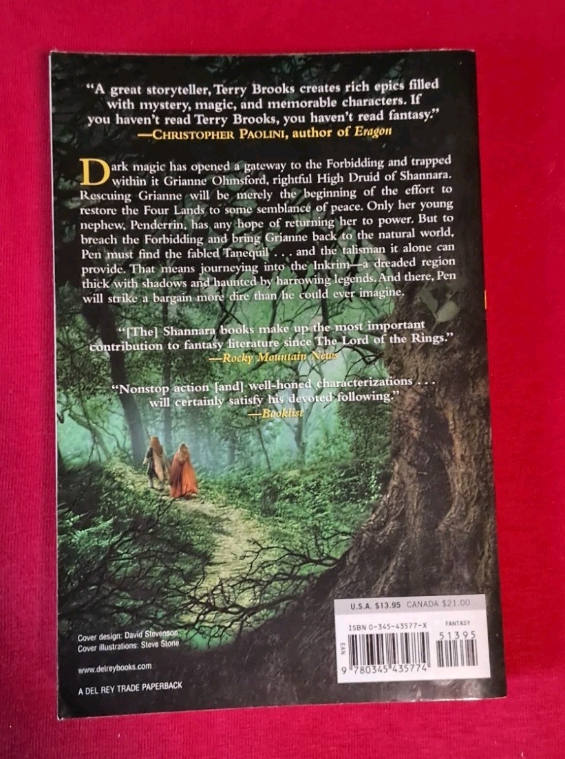 High Druid of Shannara Trilogy By Terry Brooks First Trade Paperback Edition Set