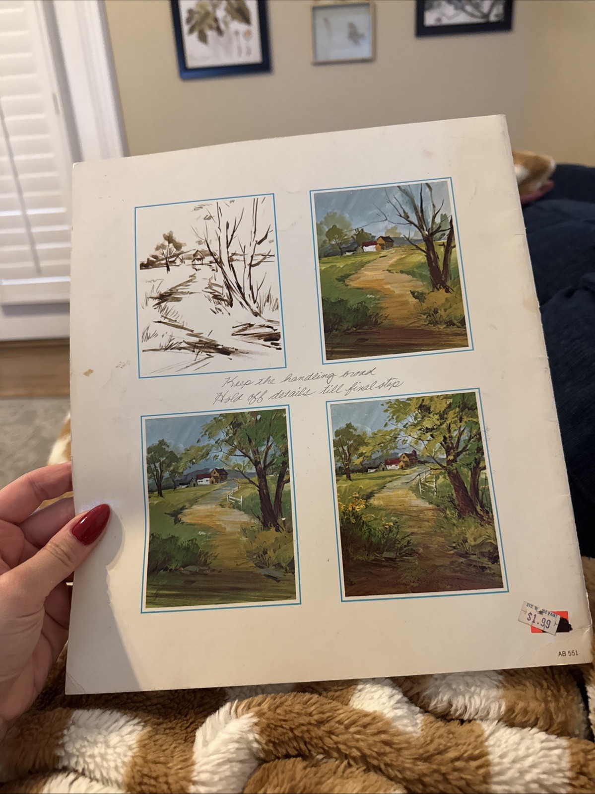 Set Of 5 Vintage Art Books Landscapes Creative Oil Painting Seascapes 12 X 10.5