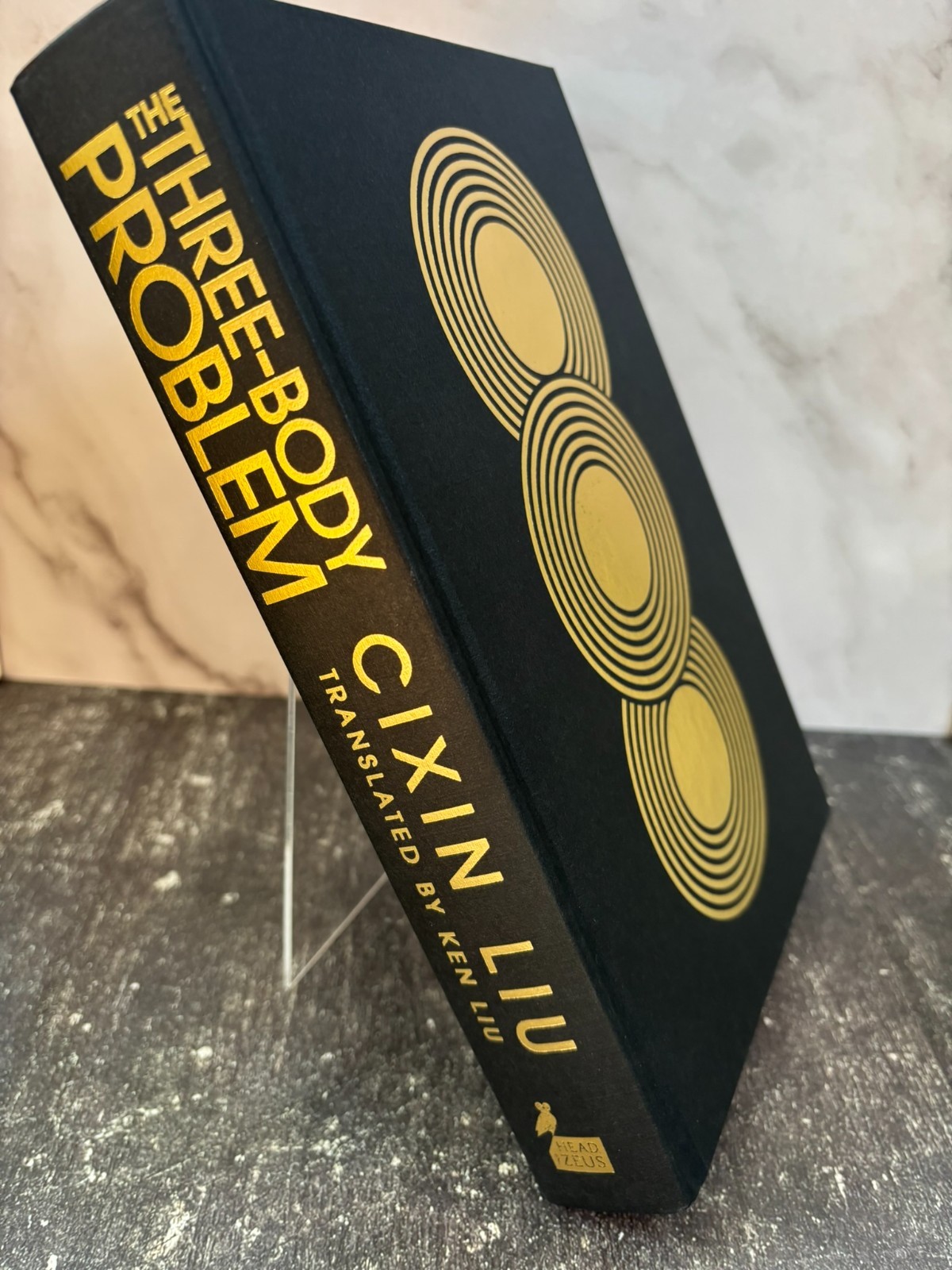 Three Body Problem Cixin Liu Broken Binding Stamped Special Ed HC NEW