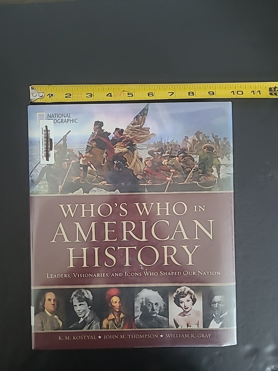 National Geographic Who’s Who In American History Hardcover