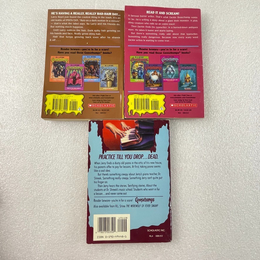 Goosebumps Lot of 29 by RL Stine – Apple Fiction 1990s-2010s – TPB