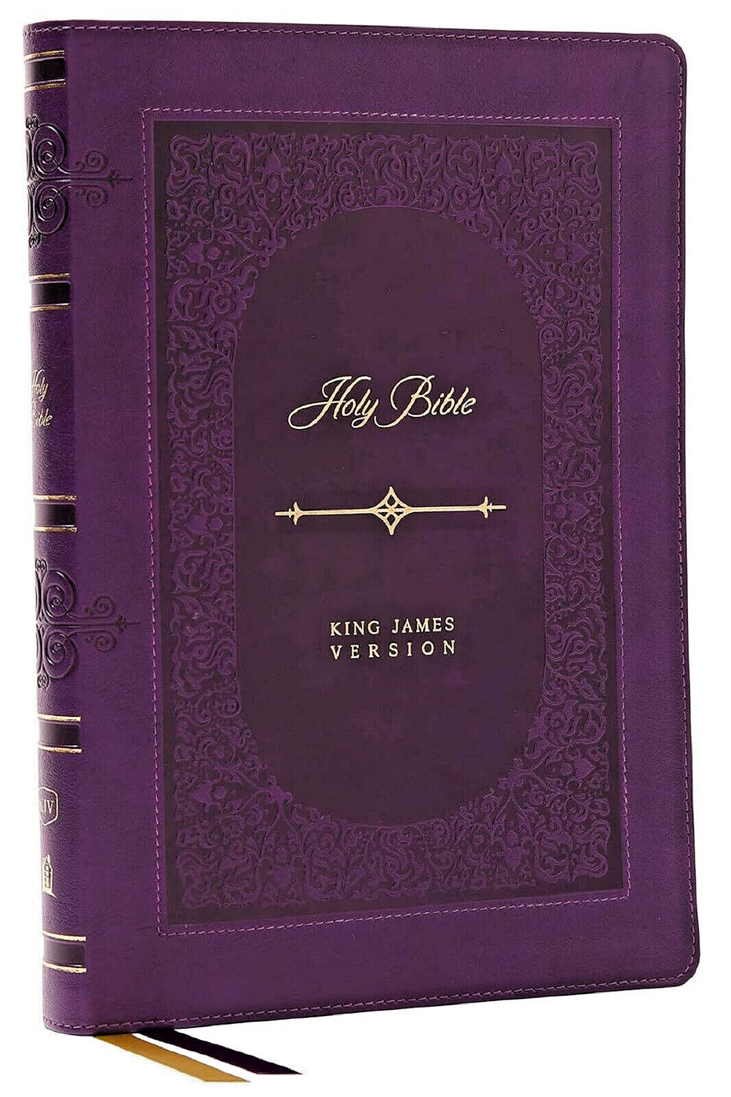 KJV Bible Giant Print Thinline Bible Leathersoft Purple BRAND NEW in Shrink Wrap