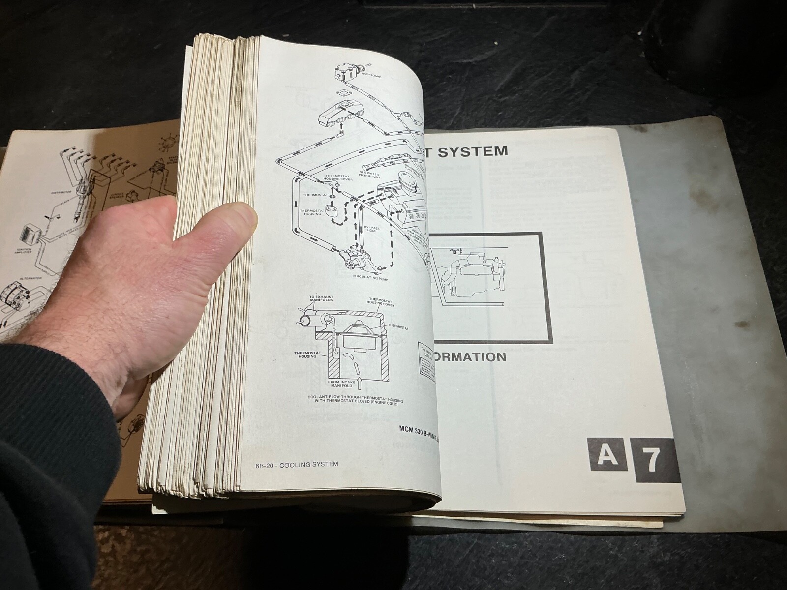 Mercruiser GM V-8 5.0L 305, 5.7L 350, 7.4L 454 Marine Engines Service Manual #9