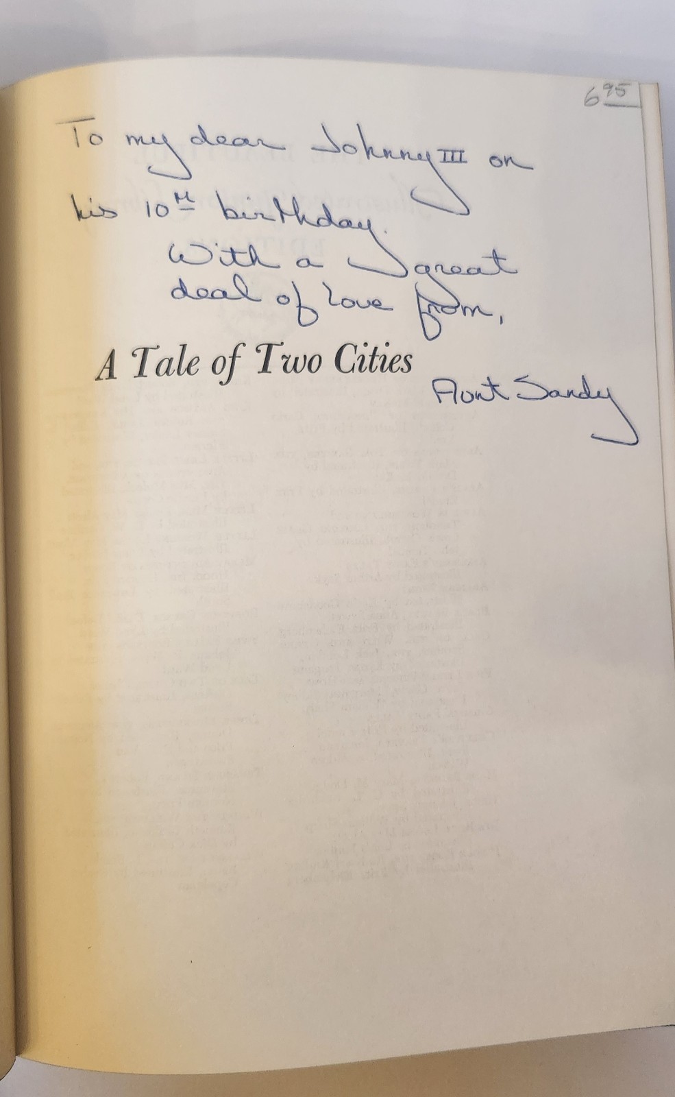 A Tale of Two Cities Junior Library Edition, Charles Dickens, 1948 Hardcover