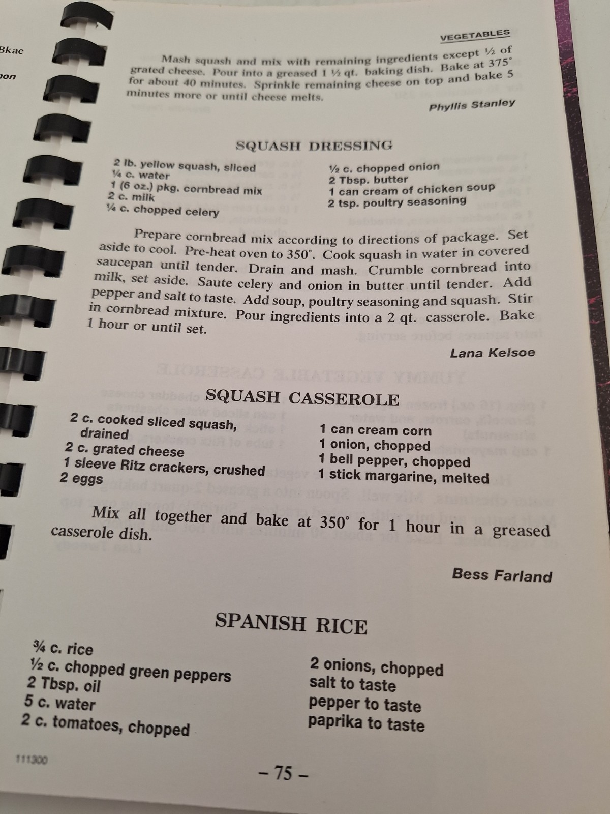 Avery High School Class of 2003 Cookbook ~ Avery, Texas
