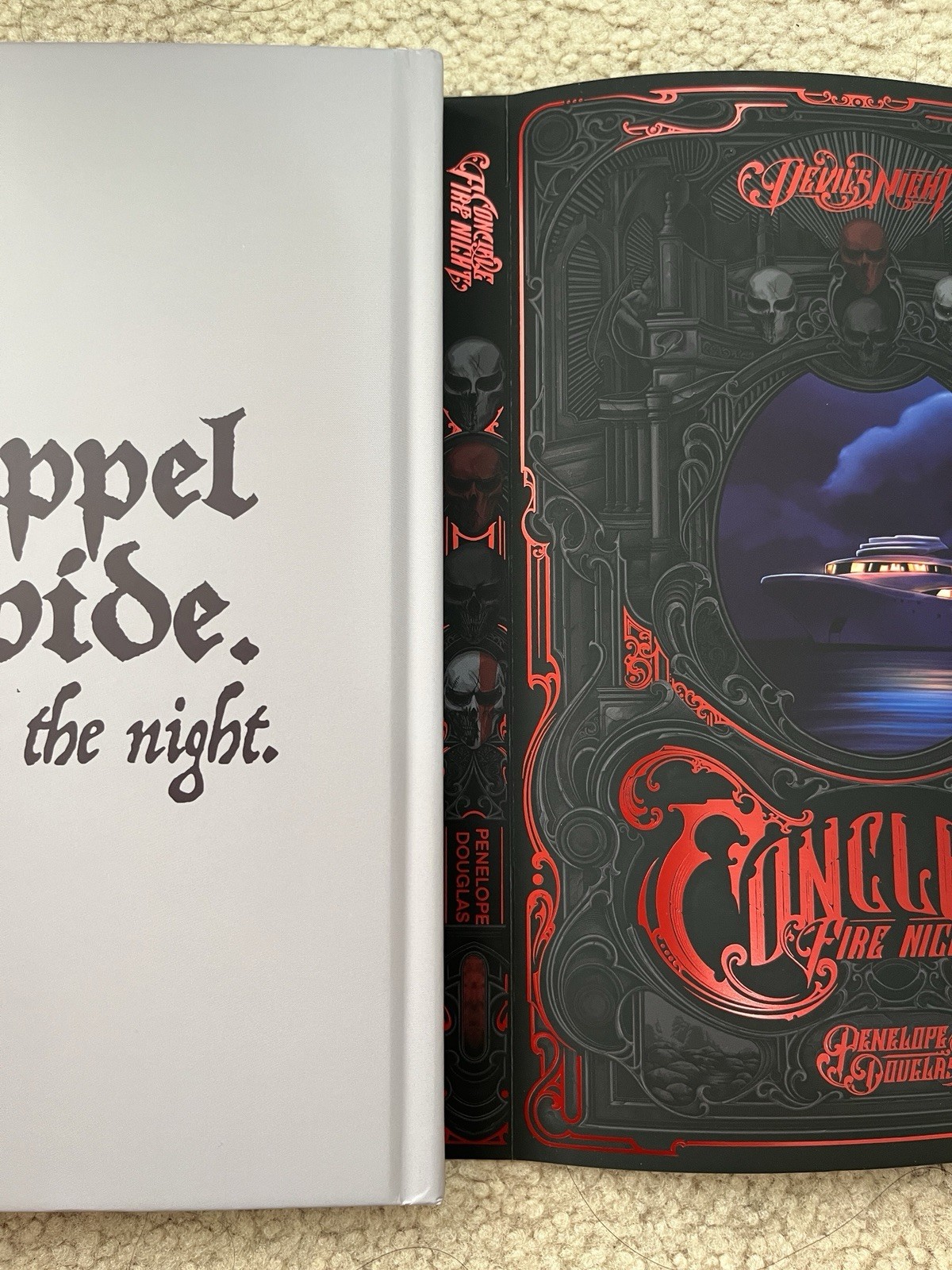 Books For Days Crate Penelope Douglas Devil’s Night Series + overlays