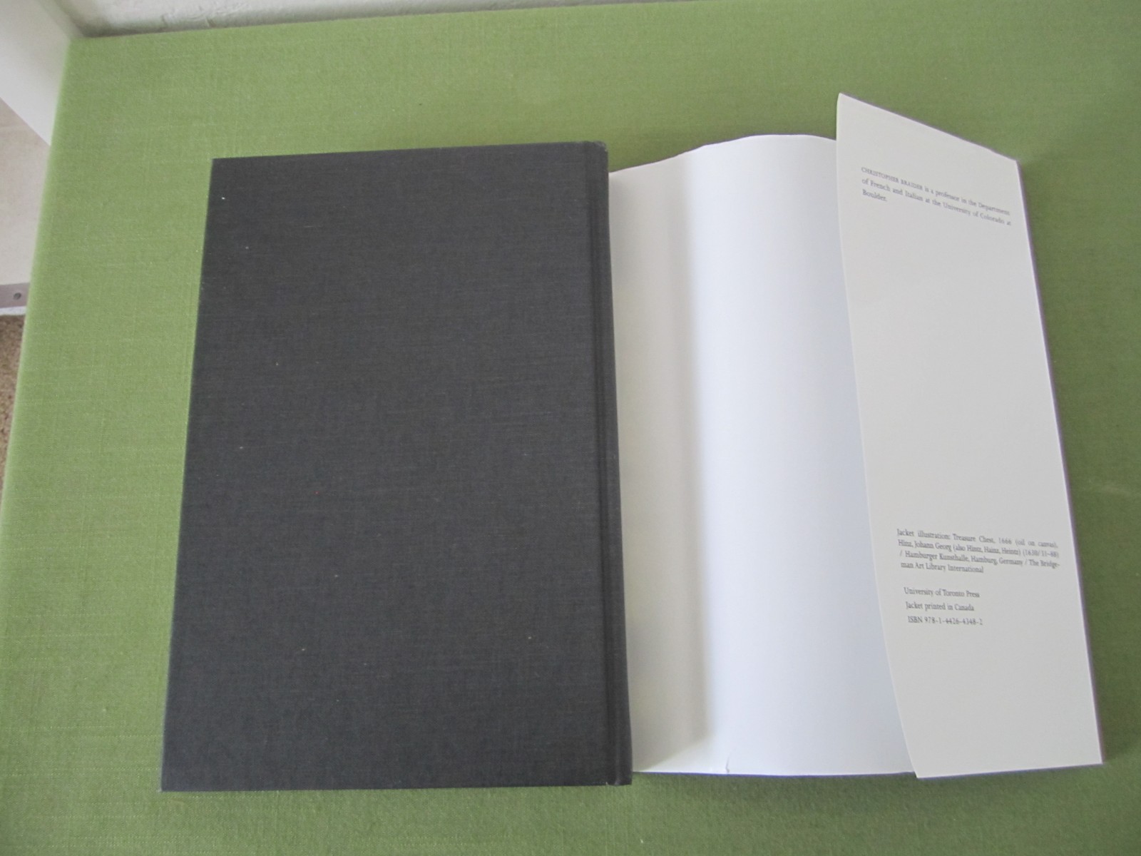 The Matter of Mind, Christopher Braider, Hardcover Book with Dust Jacket SIGNED