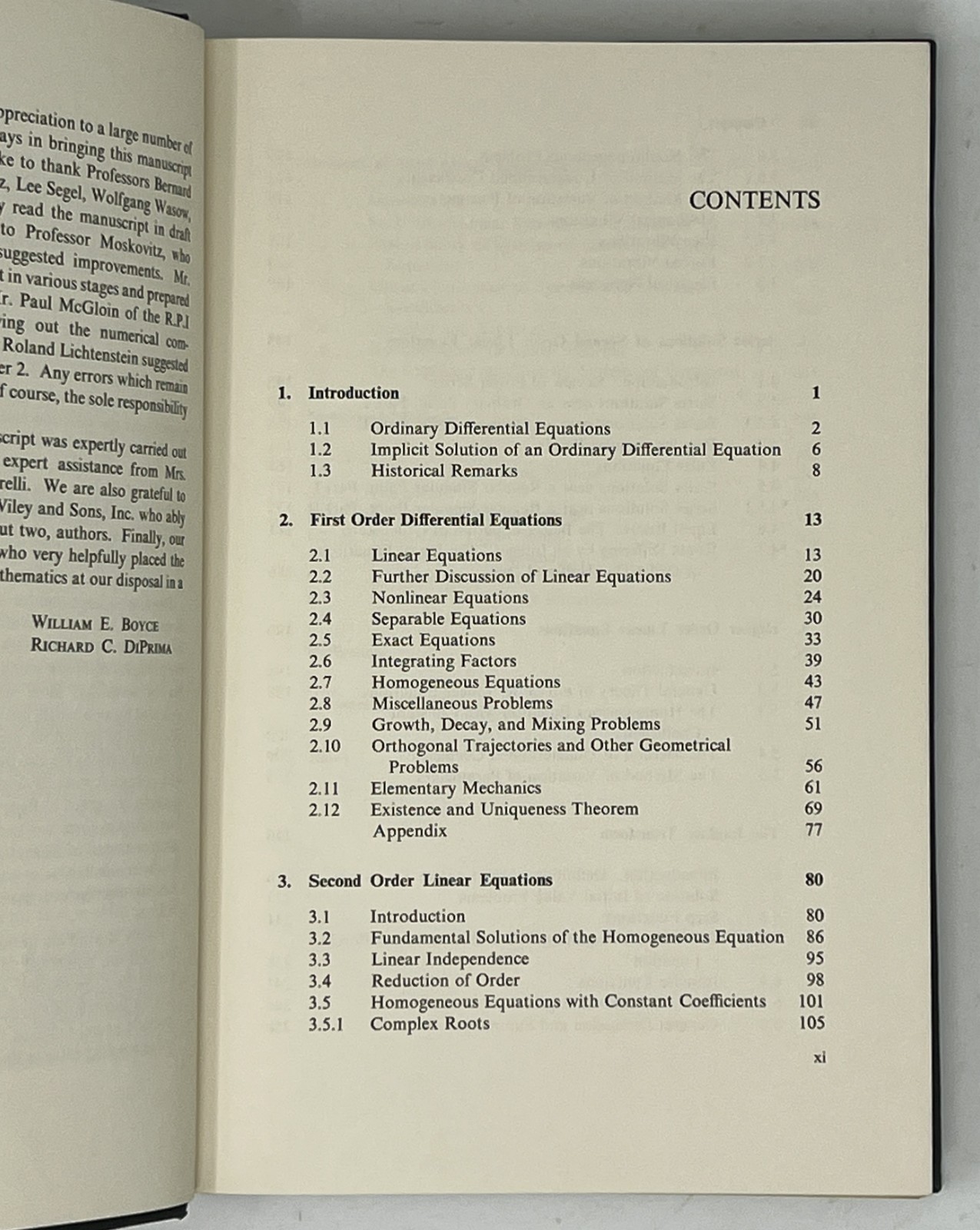 VTG Elementary Differential Equations by Boyce & DiPrima – 1965 HC John Wiley