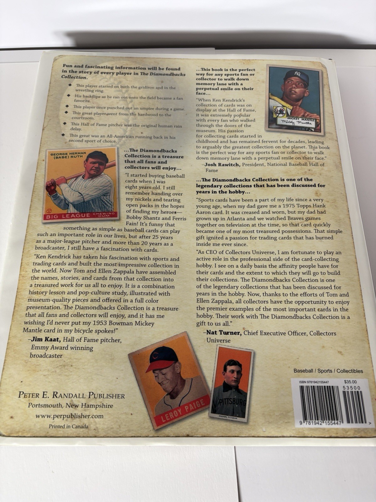 The Diamondbacks Collection Book by Ellen Zappala – Hardcover – 172 Pages – 2022
