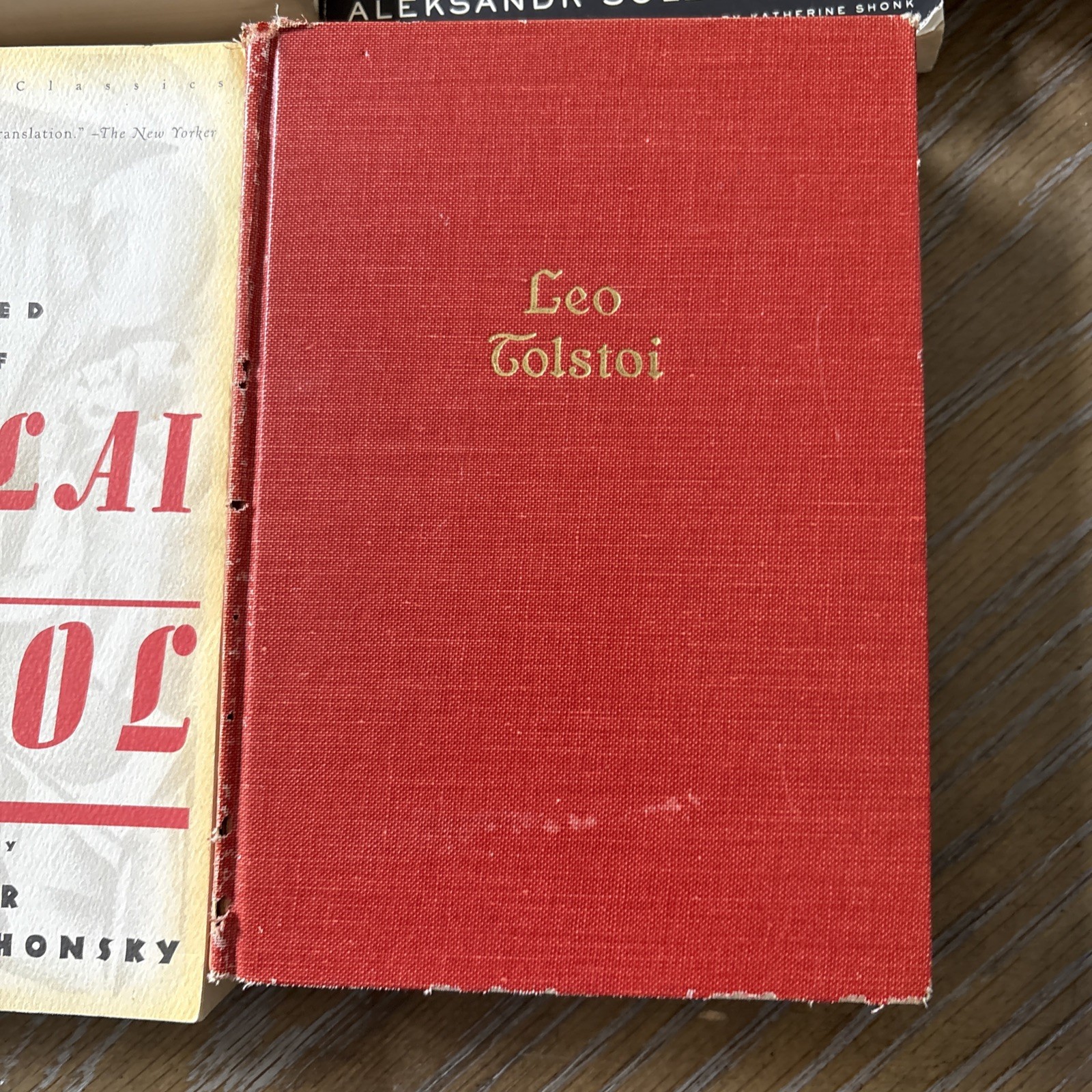 Lot of 6 Russian Book Crime and Punishment Fyodor Dostoyevsky Leo Tolstoy