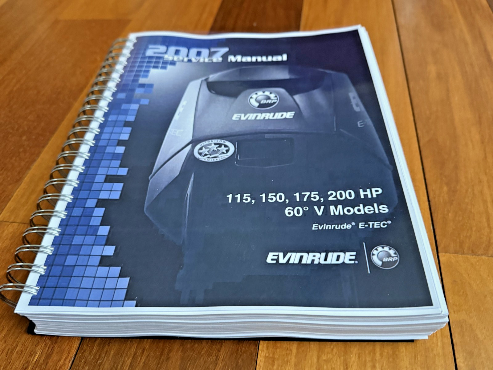 EVINRUDE E-TEC 2007 SERVICE MANUAL 115 150 175 200 HP 60DEG V MODELS XL FOLDOUTS