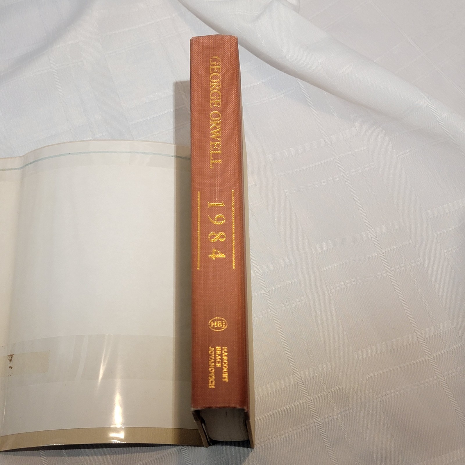 1984 by George Orwell (1977 Hardcover) RARE Harcourt Brace HBJ, Collectible, VG