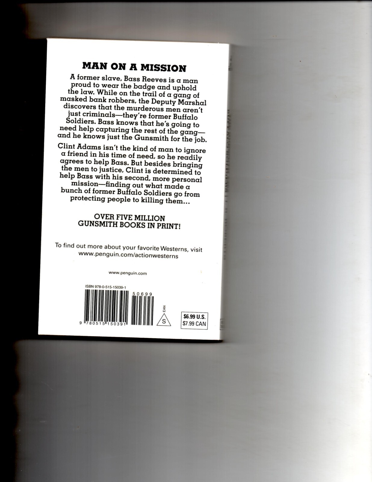 Gunsmith #362 : Buffalo Soldiers by J. R. Roberts (2012, Paperback)