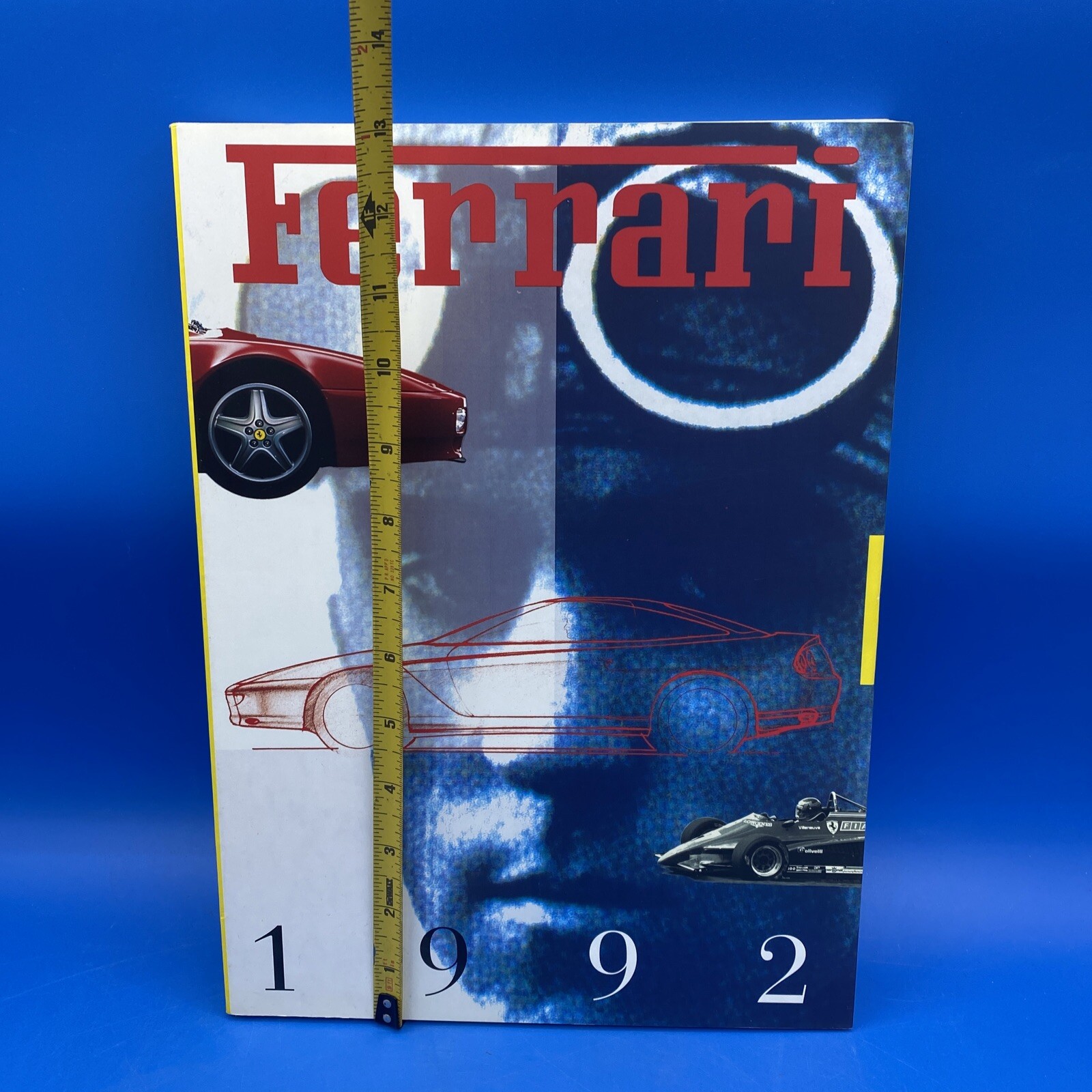 Ferrari 1992 Soft Cover Paperback Book 190 Pages Italian Text