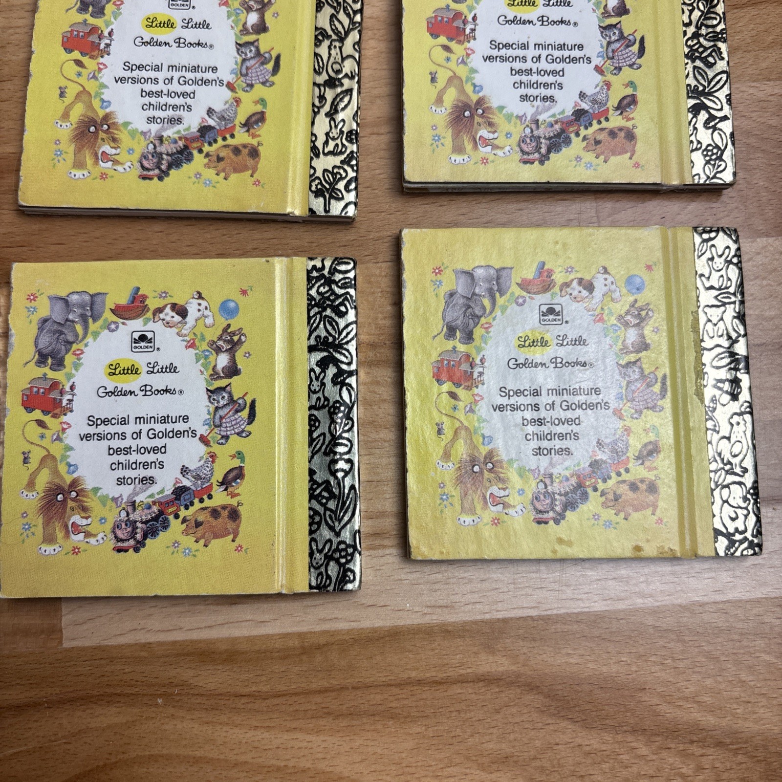 Vintage Little Little Golden Books Mini Lot Of 9