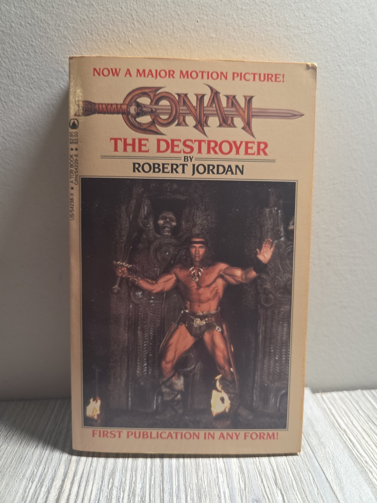 Vintage Conan the Barbarian Robert Jordan 4 Book Boxed Set Tor Fantasy Paperback