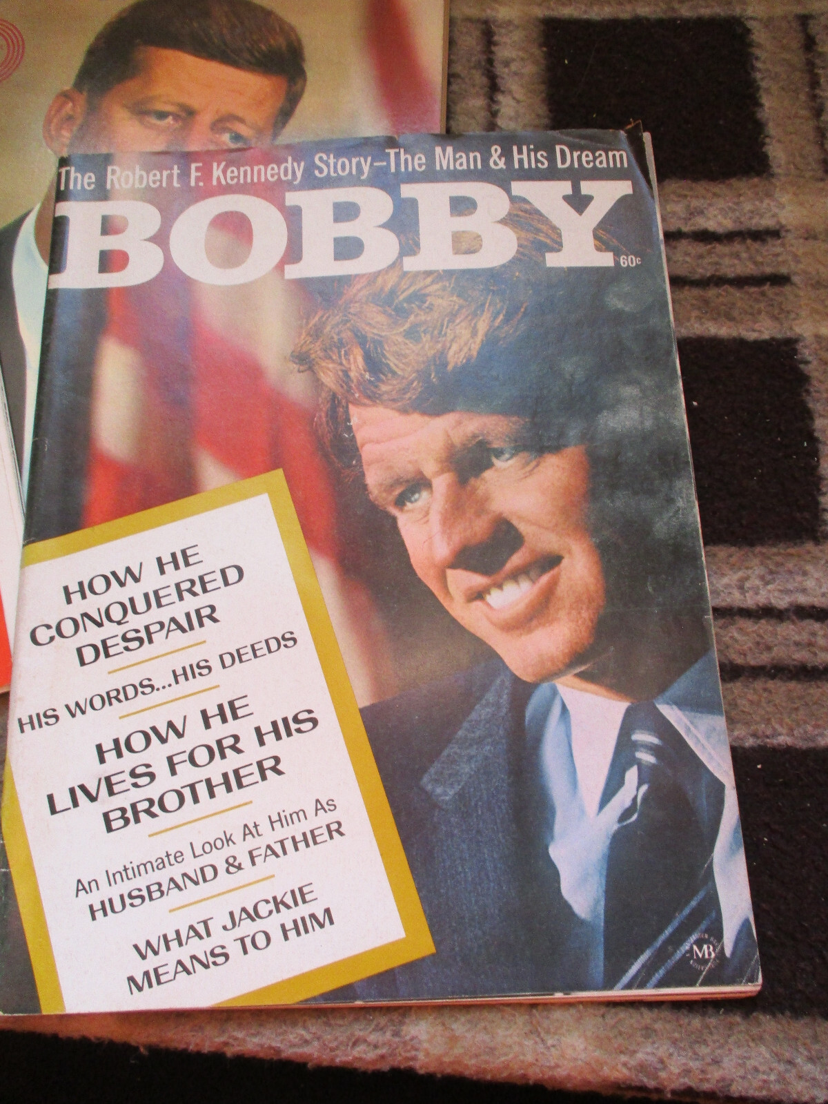 THE STORY OF JOHN F. KENNEDY E Miers & R.F.K Life & Death / Man & His Dream LOT