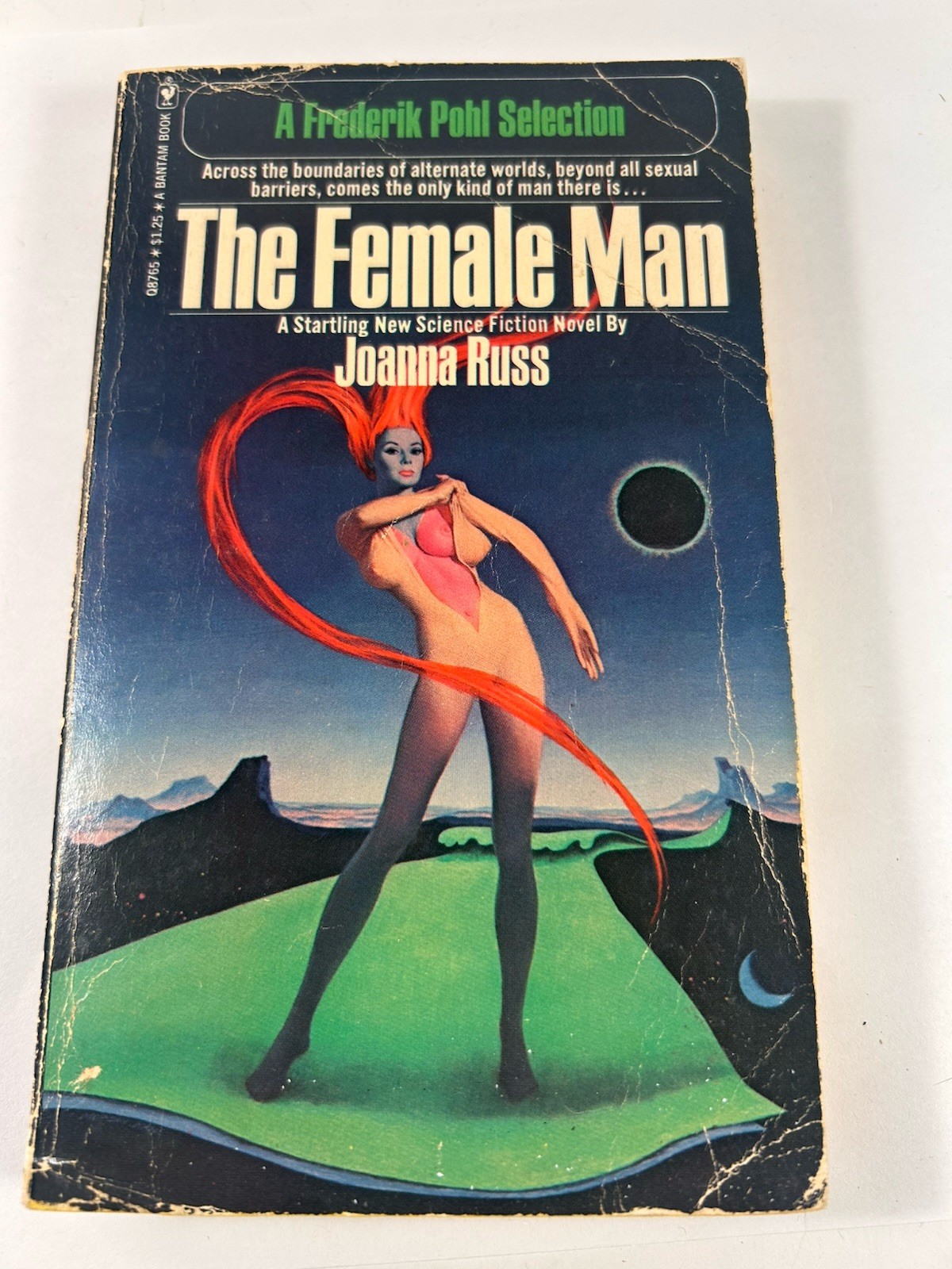 The Female Man Joanna Russ 1975 Bantam First Edition Paperback Feminist Sci-Fi