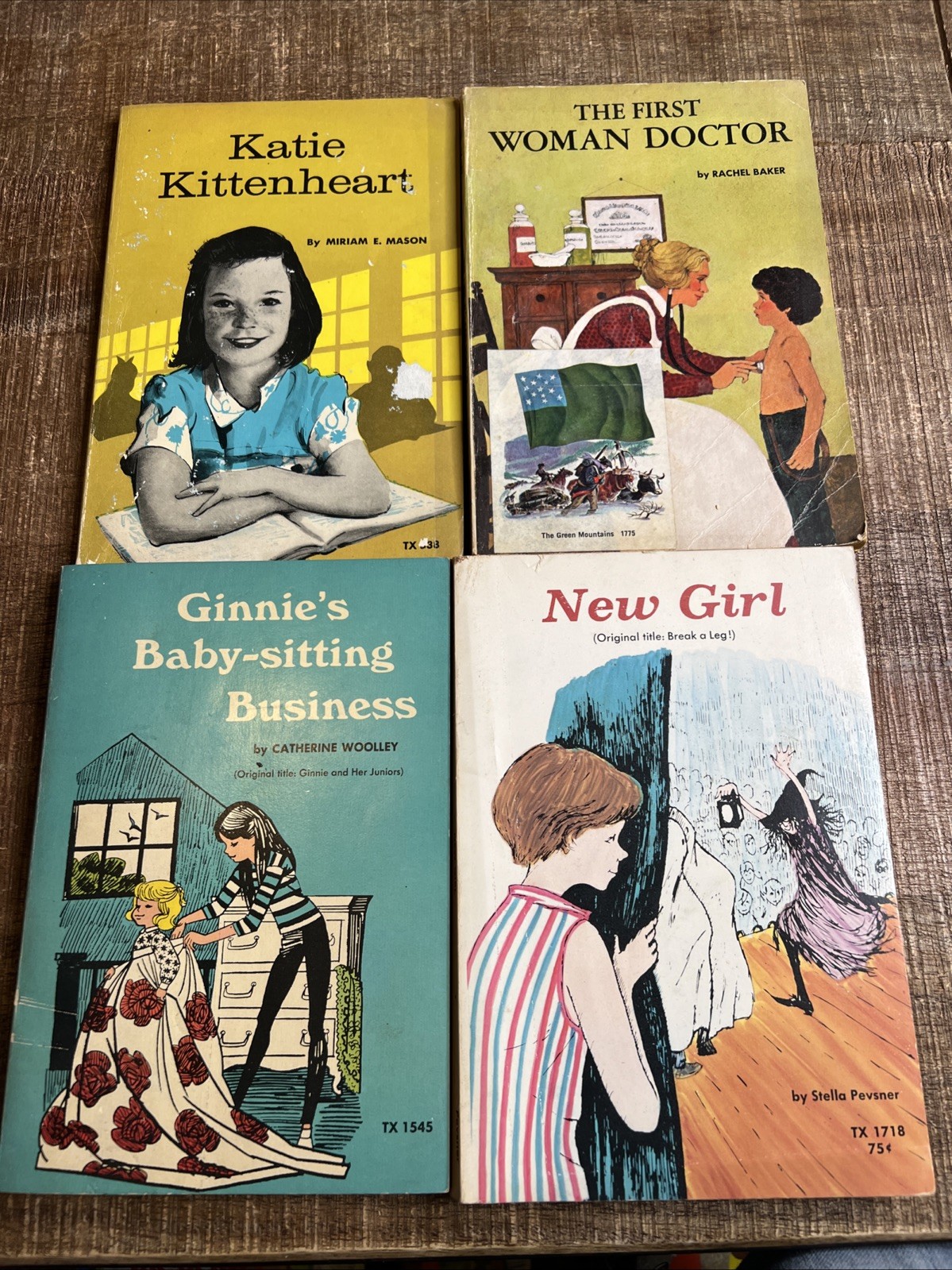 Vintage Scholastic Paperback Lot 1960s-70s Kids Classics Apollo Boone Keller
